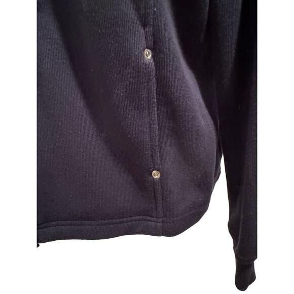 Hasting & Smith Navy Full Zip Sweater Jacket - Petite Large - Picture 5 of 8